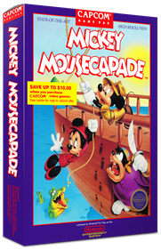 Mickey Mousecapade - Box - 3D Image