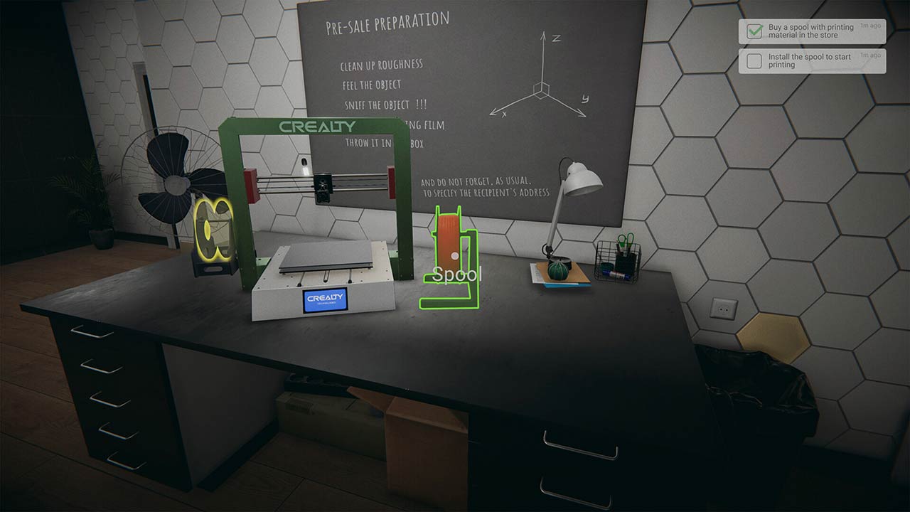 3D Printer: PrintMaster Simulator