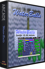 Water balls - Box - 3D Image