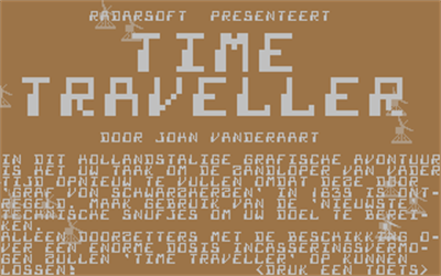 Time Traveller (RadarSoft) - Screenshot - Game Title Image