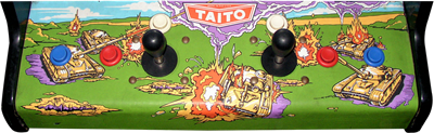 Twin Eagle: Revenge Joe's Brother - Arcade - Control Panel Image
