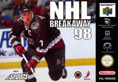 NHL Breakaway 98 - Box - Front Image