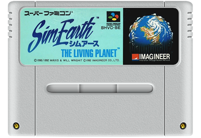 SimEarth: The Living Planet - Fanart - Cart - Front Image