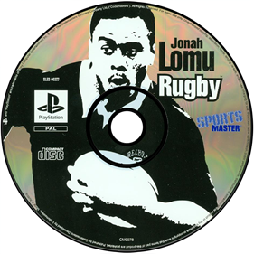 Jonah Lomu Rugby - Disc Image