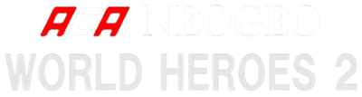 ACA NEOGEO WORLD HEROES 2 - Clear Logo Image