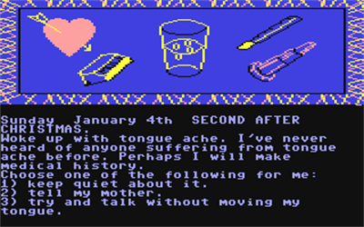 The Secret Diary of Adrian Mole Aged 13¾ - Screenshot - Gameplay Image