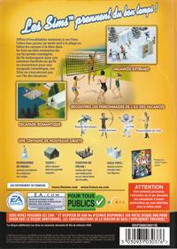 The Sims: Vacation - Box - Back Image