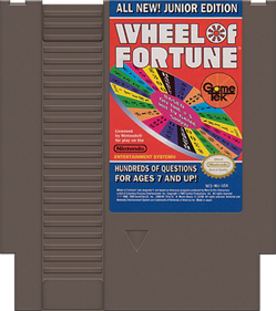Wheel of Fortune: Junior Edition - Cart - Front Image