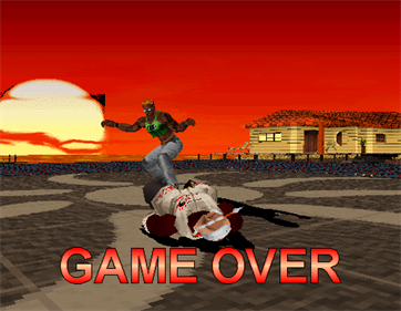 Dead or Alive - Screenshot - Game Over Image
