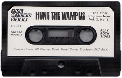 Hunt the Wampus - Cart - Front Image