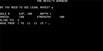 Devil's Dungeon - Screenshot - Gameplay Image