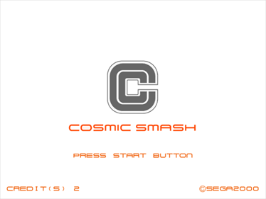 Cosmic Smash - Screenshot - Game Title Image