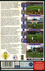 World Series Baseball II - Box - Back Image