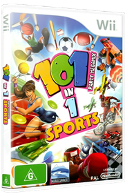 101-in-1 Sports Party Megamix - Box - 3D Image