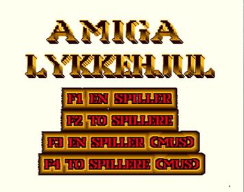 Amiga Lykkehjulet - Screenshot - Game Title Image