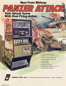 Panzer Attack - Advertisement Flyer - Front Image