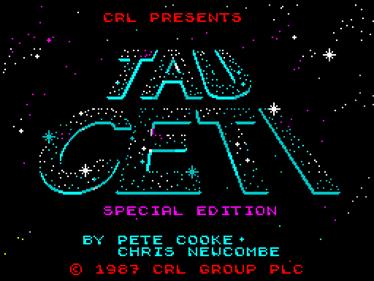 Tau Ceti: The Special Edition - Screenshot - Game Title Image