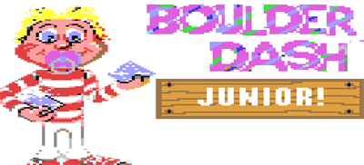 Boulder Dash Junior! - Clear Logo Image