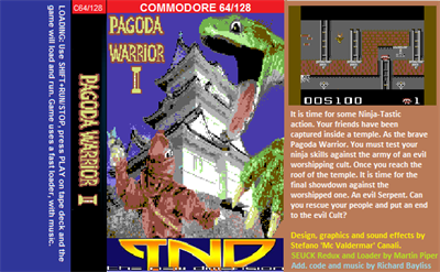 Pagoda Warrior II - Fanart - Box - Front Image