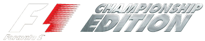 Formula One Championship Edition - Clear Logo Image