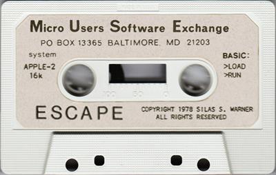 Escape (Muse Software) - Cart - Front Image