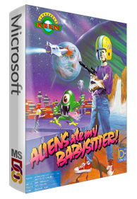 Commander Keen: Aliens Ate My Babysitter! - Box - 3D Image