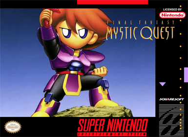 Final Fantasy: Mystic Quest - Fanart - Box - Front Image