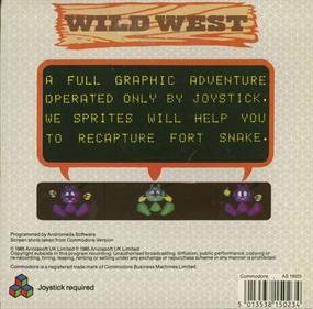Wild West - Box - Back Image
