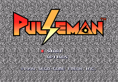 Pulseman - Screenshot - Game Title Image