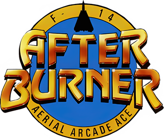 After Burner (European Version) - Clear Logo Image