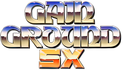 Gain Ground SX - Clear Logo Image