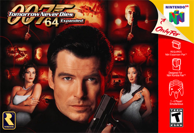 007: Tomorrow Never Dies 64 - Box - Front Image