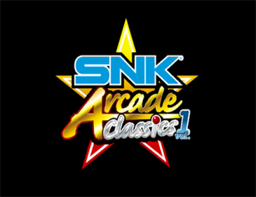 SNK Arcade Classics Vol. 1 - Screenshot - Game Title Image
