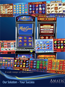 Multi Game I - Advertisement Flyer - Front Image