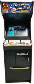 Captain America and the Avengers - Arcade - Cabinet Image