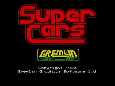 Super Cars - Screenshot - Game Title Image