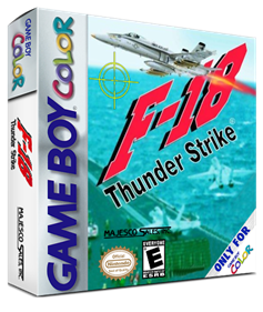 F-18 Thunder Strike - Box - 3D Image