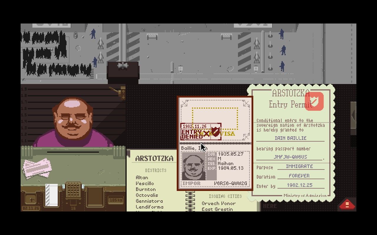 This week's free game: 'Papers, Please