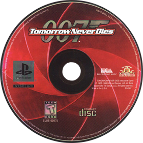 007: Tomorrow Never Dies - Disc Image