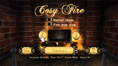 Cozy Fire - Screenshot - Game Title Image
