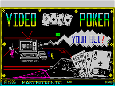 Las Vegas Video Poker - Screenshot - Game Title Image