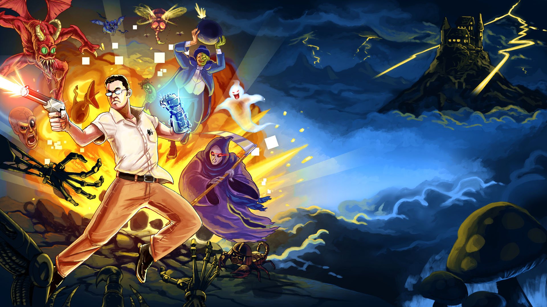 Angry Video Game Nerd 8-bit