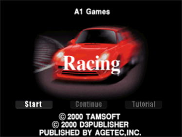Racing - Screenshot - Game Title Image