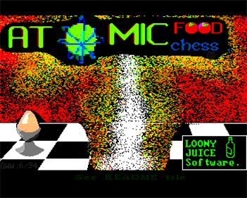 Atomic Food Chess - Screenshot - Game Title Image