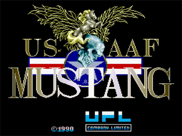 Arcade Archives USAAF MUSTANG - Screenshot - Game Title Image