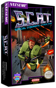 S.C.A.T.: Special Cybernetic Attack Team - Box - 3D Image