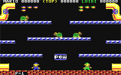 Mario Bros. (Atari) - Screenshot - Gameplay Image