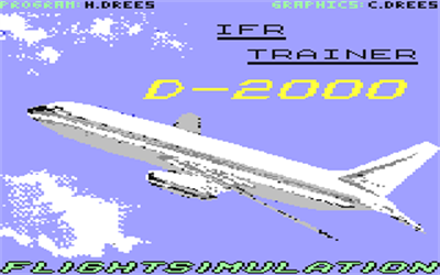 IFR Trainer D-2000 - Screenshot - Game Title Image