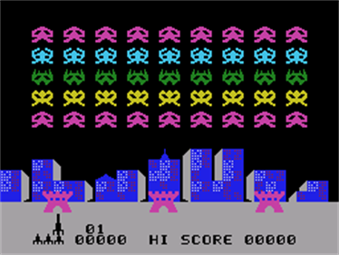 Sonic Invader - Screenshot - Game Title Image