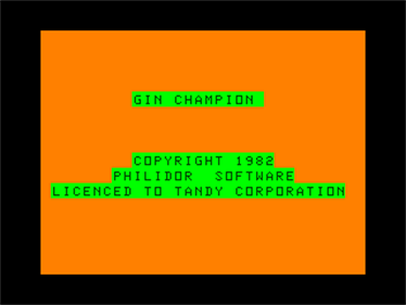 Gin Champion - Screenshot - Game Title Image